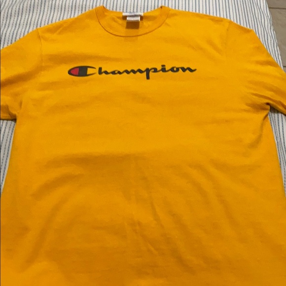 Champion mustard shirt Clearance